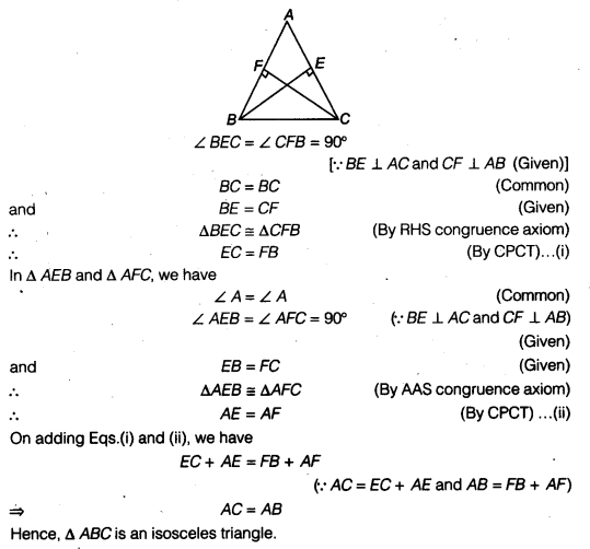 NCERT Solutions for Class 9 Maths Chapter 5 Triangles 5.3 4